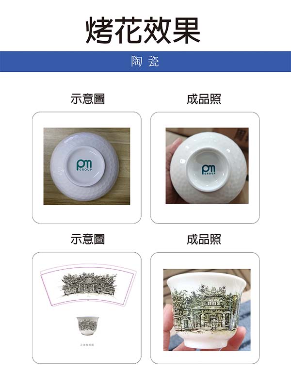 烤花效果
