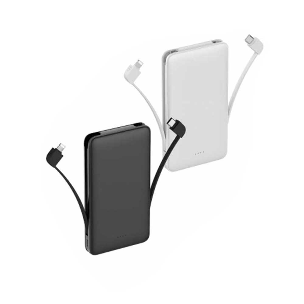 二代自帶雙線行動電源