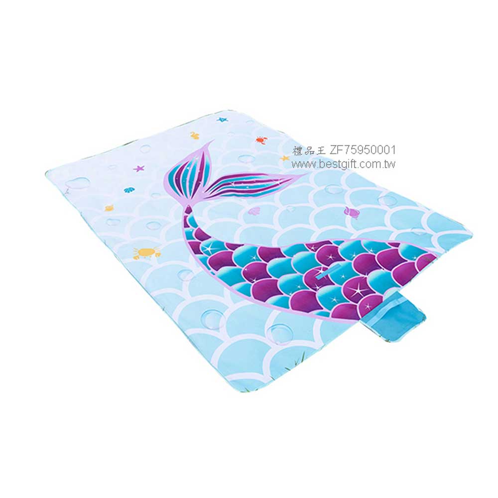 手提摺疊野餐墊(滿版彩色印刷)