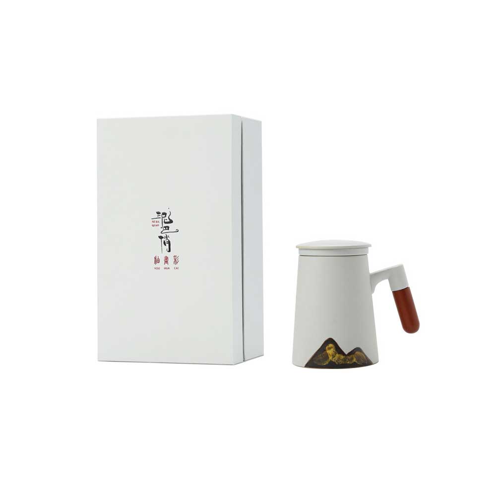 遠山茶水分離泡茶杯450ml